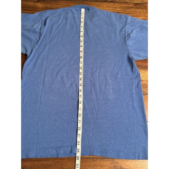 Vintage Screen Stars USA Made Large Fishing Wife T Shirt *Runs SmallSee Measure* - Picture 8 of 8